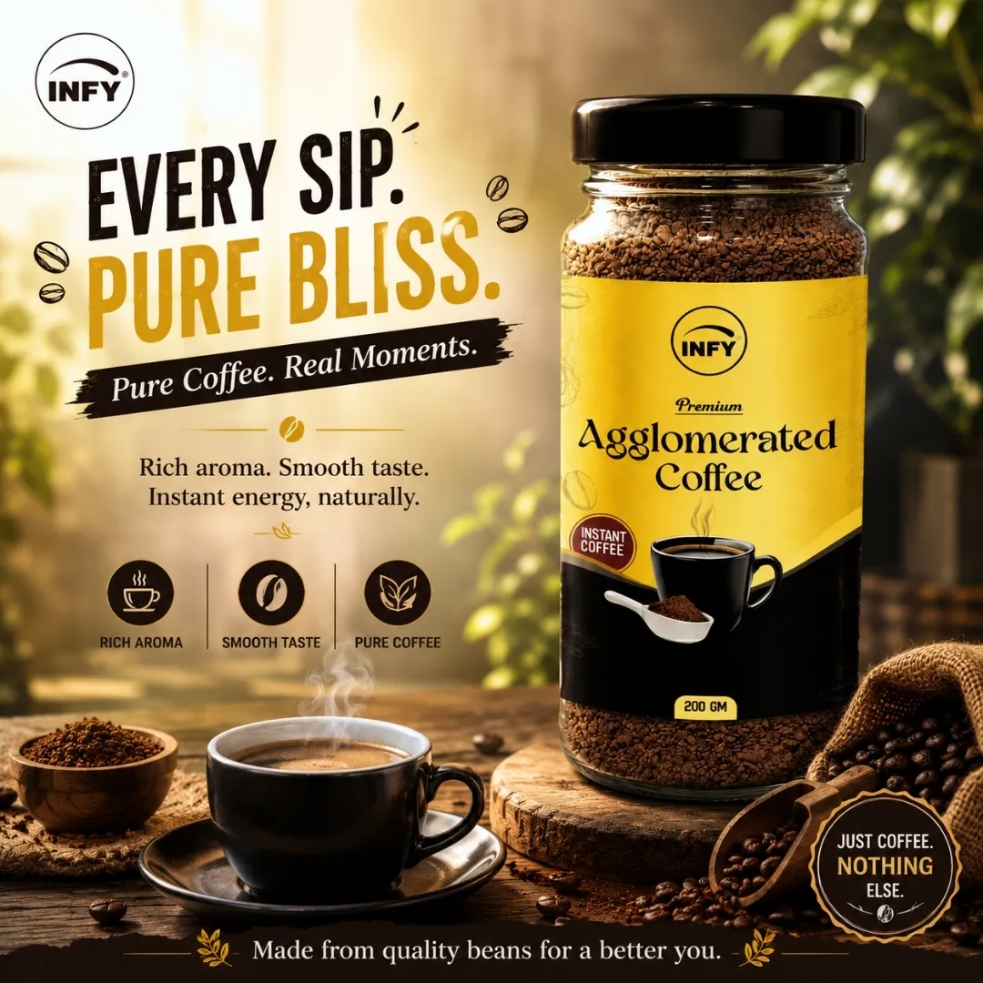 INFY Agglomerated Instant Coffee