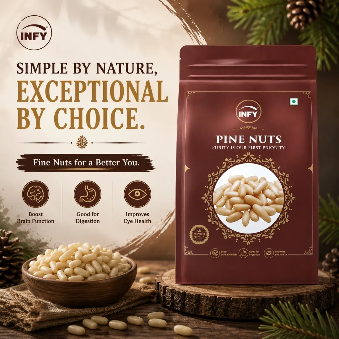 INFY Premium Pine Nuts (Chilgoza)