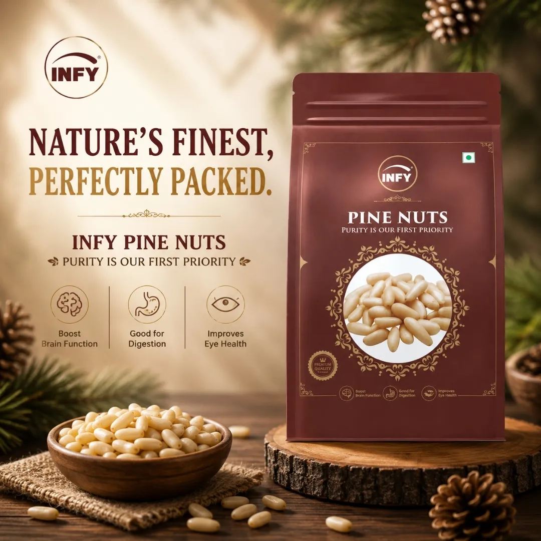 INFY Premium Pine Nuts (Chilgoza)