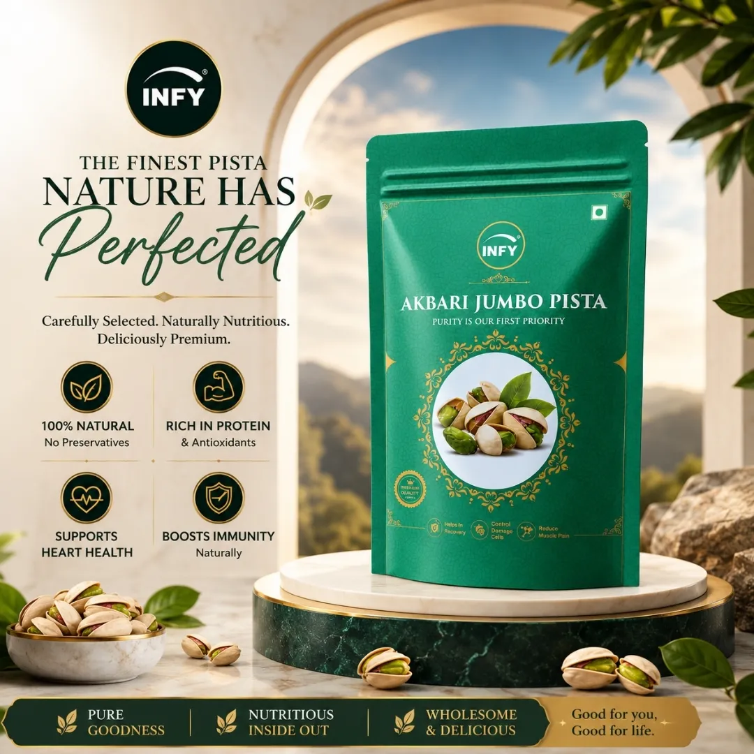 INFY Premium Akbar Jumba Pista (Pistachios)