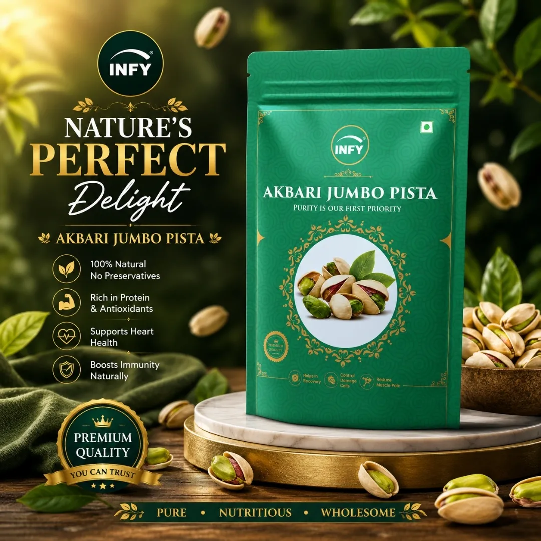 INFY Premium Akbar Jumba Pista (Pistachios)