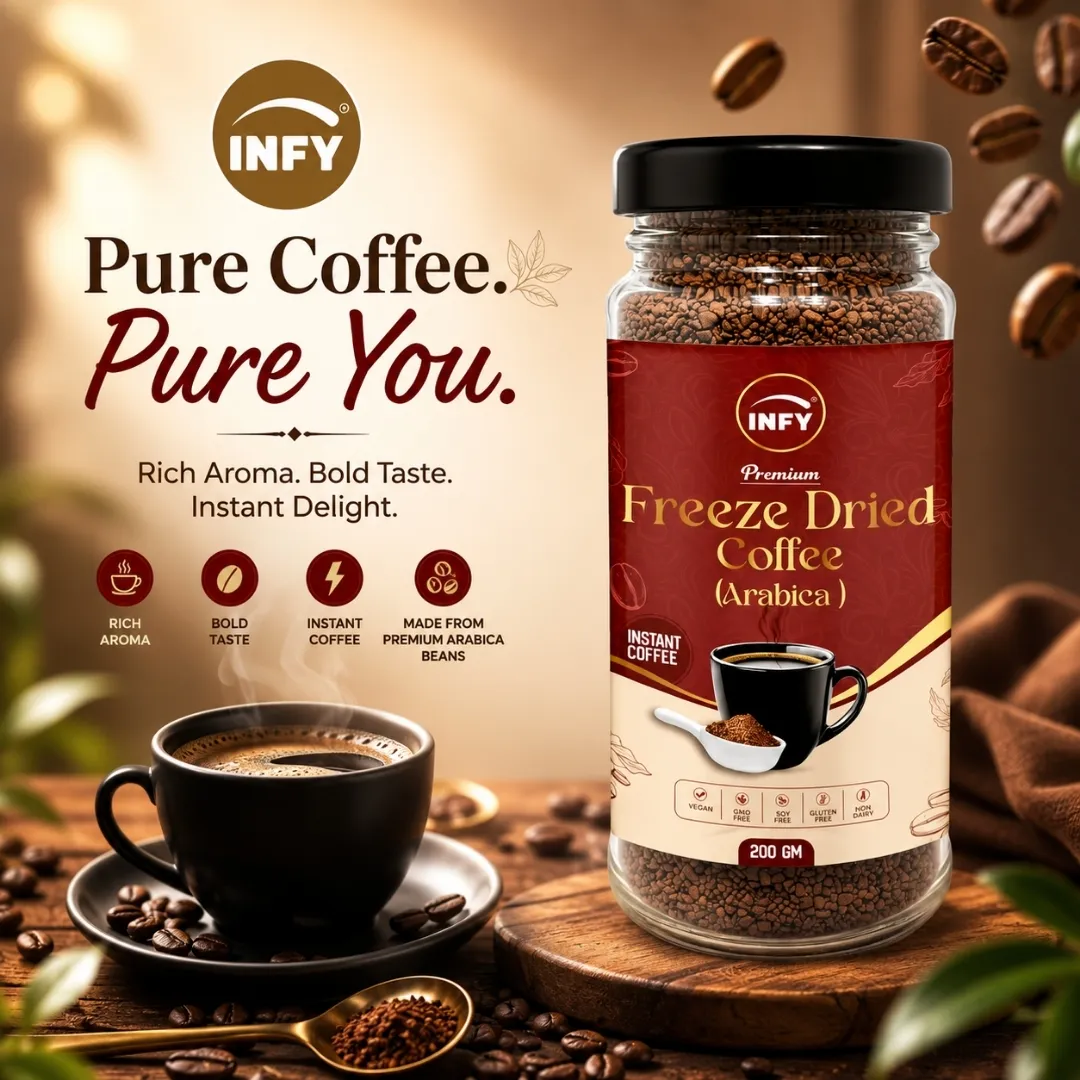 INFY Freeze Dried Instant Coffee