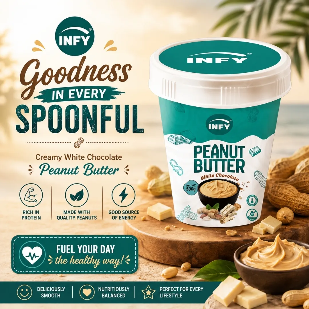 INFY White Chocolate Flavoured Peanut Butter