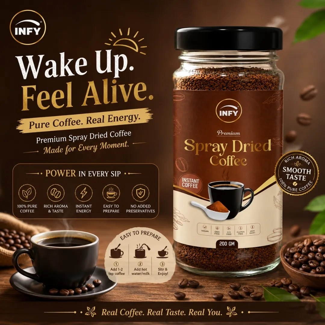 INFY Spray Dried Instant Coffee
