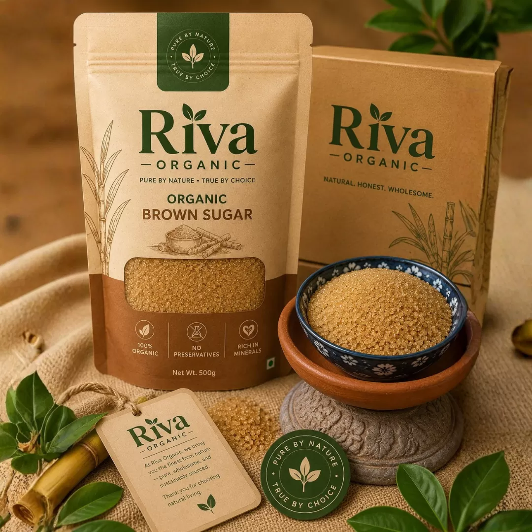 RIVA ORGANIC Natural Brown Sugar