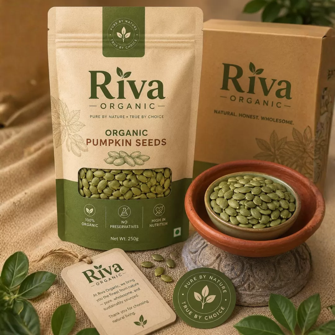 RIVA ORGANIC Premium Pumpkin Seeds