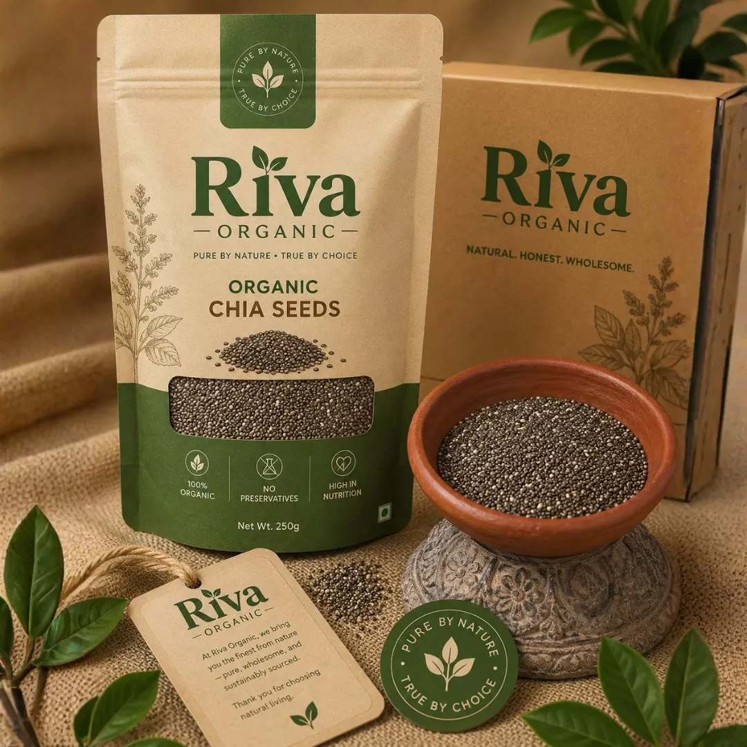RIVA ORGANIC Premium Chia Seeds